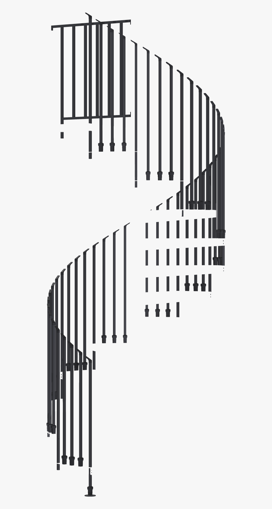 Stairs, Transparent Clipart