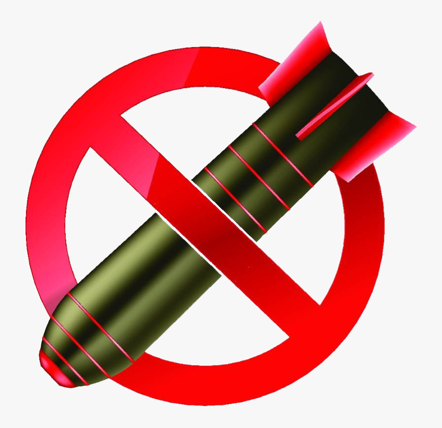 Wars Clipart Nuke Bomb - Anti War Symbol, Transparent Clipart