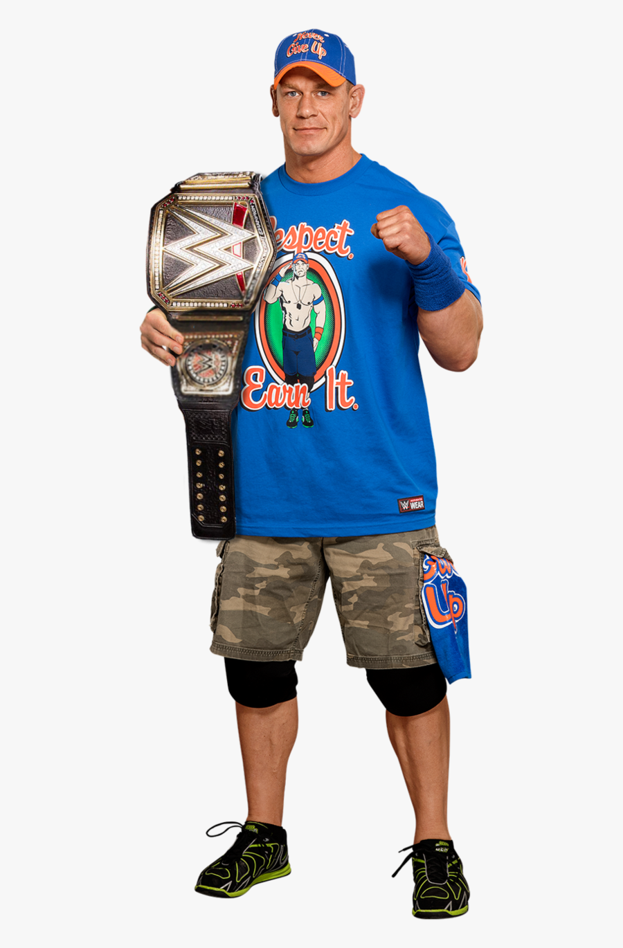 John Cena Transparent Png - John Cena Wwe Champion Png, Transparent Clipart