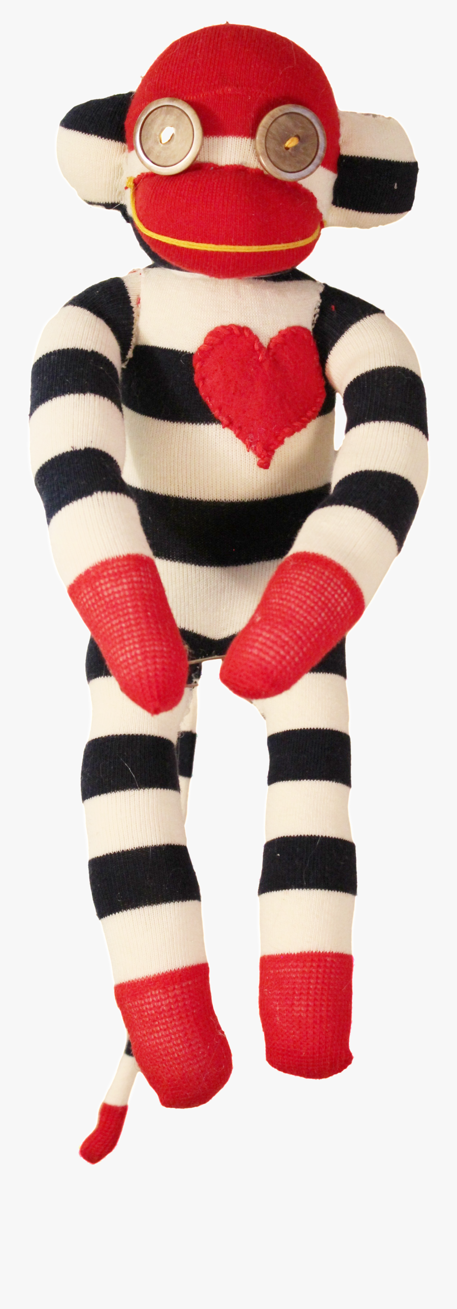 Sock Monkey Png - Stuffed Toy, Transparent Clipart