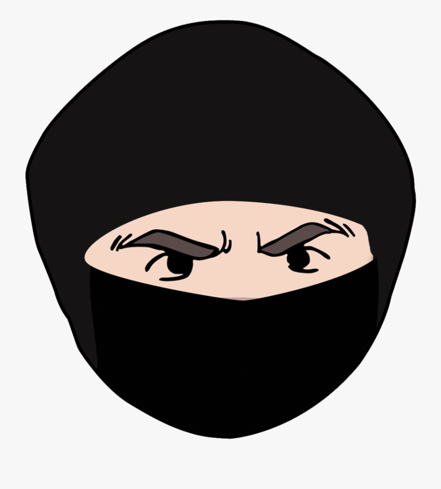 Ninja Face Png - Ninja Heads, Transparent Clipart