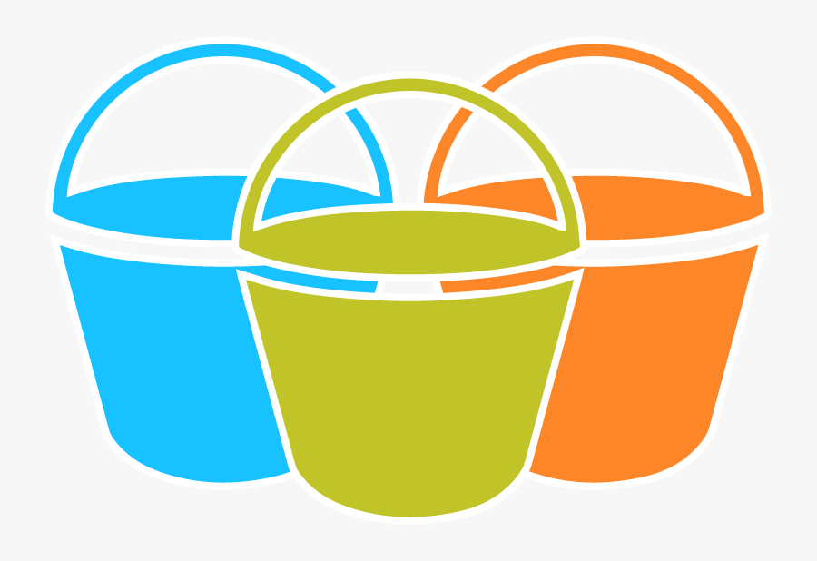 Three Buckets Of Supporting Families - 3 Buckets Clipart , Free ...