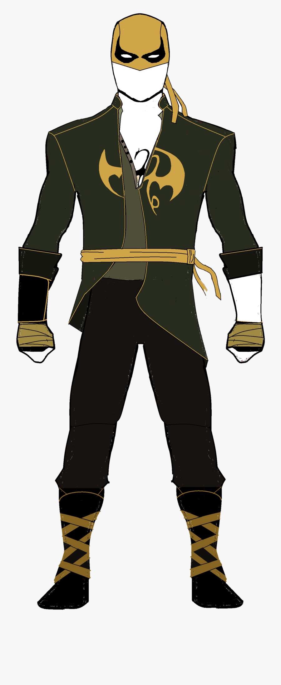 Iron Fist Png Images Hd - Iron Fist Mcu Costume, Transparent Clipart