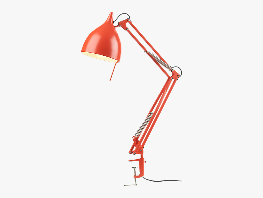 Orange Cb2 Desk Lamp, Transparent Clipart