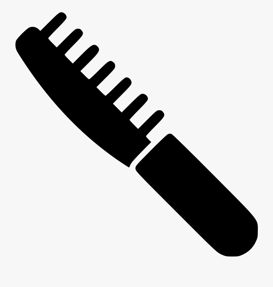 Hair Brush - Knife Vector Png Free, Transparent Clipart