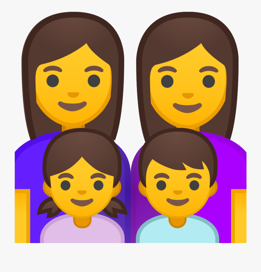 Girl Emoji Png - Family Emoji Png, Transparent Clipart