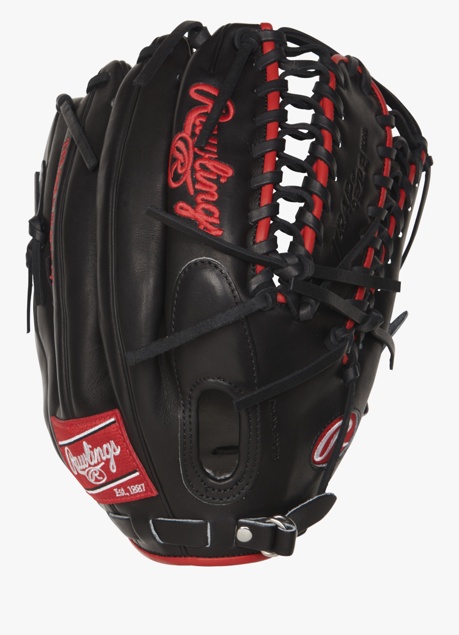 Pro Baseball Players Rawlings Gloves, Transparent Clipart