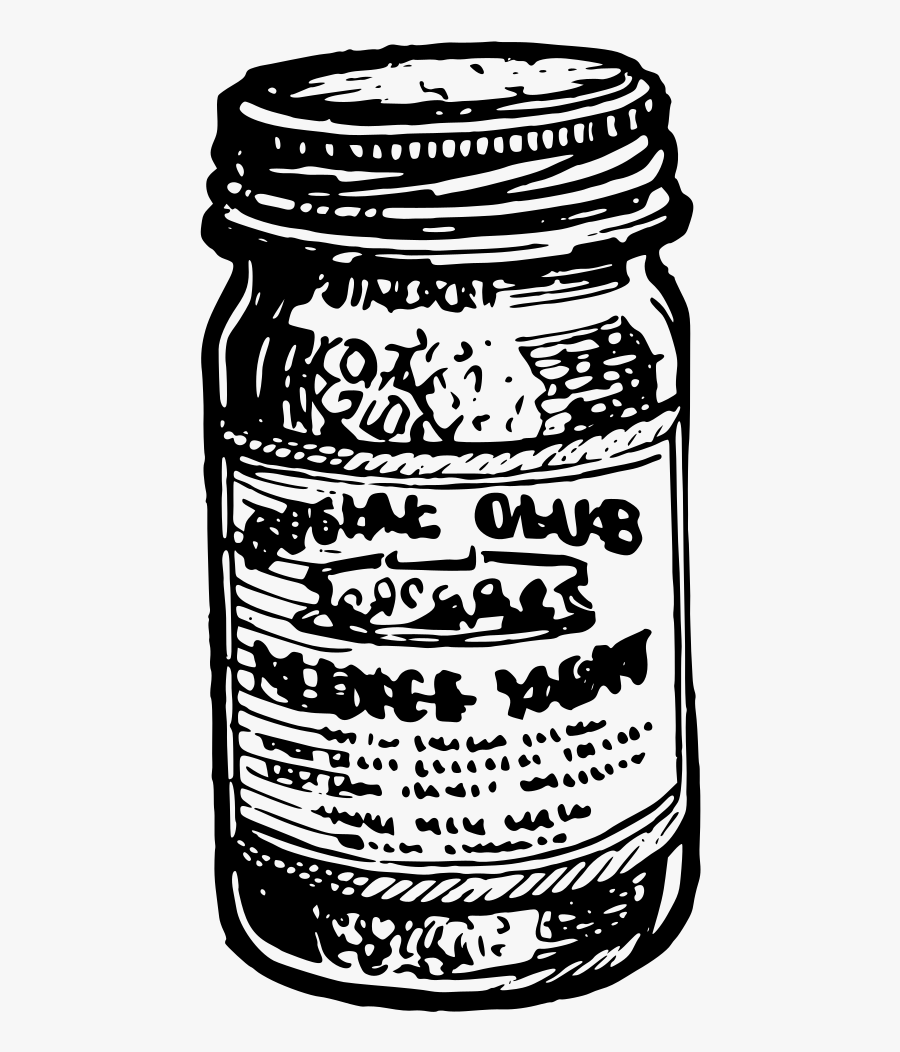 Jar Of Food - Can, Transparent Clipart