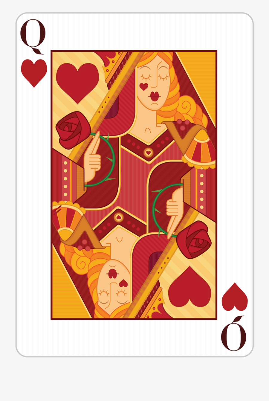 Creative Art Playing Cards, Transparent Clipart