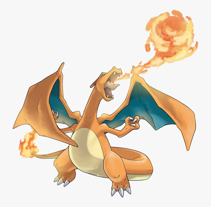 Pokemon Charizard, Transparent Clipart