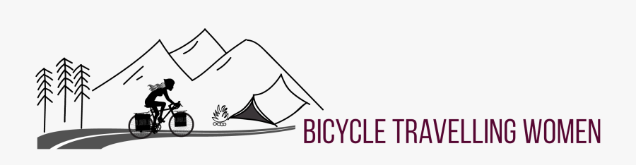 Bicycle Travelling Women, Transparent Clipart