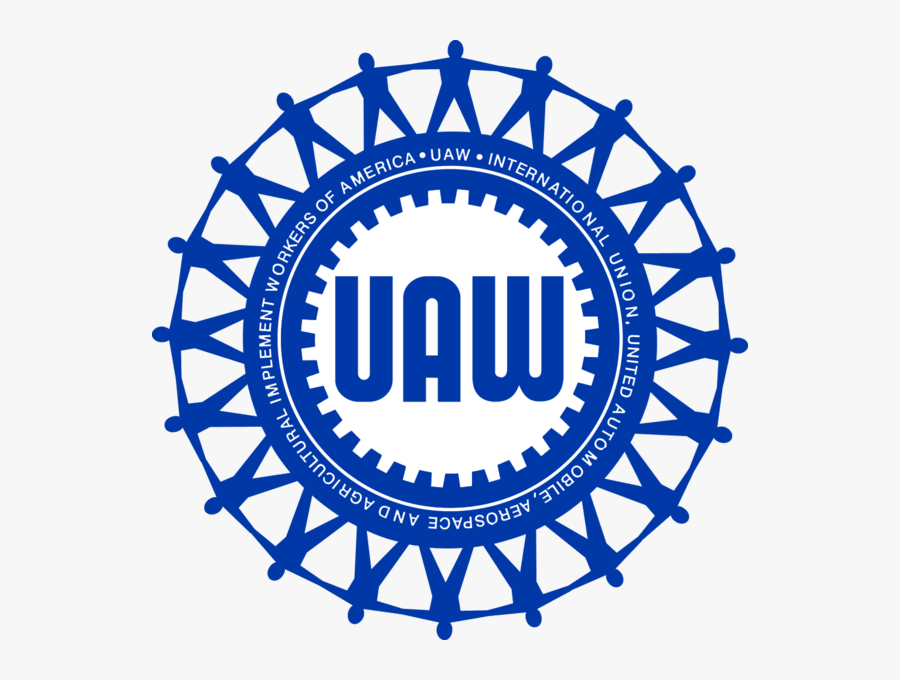 United Auto Workers Logo, Transparent Clipart