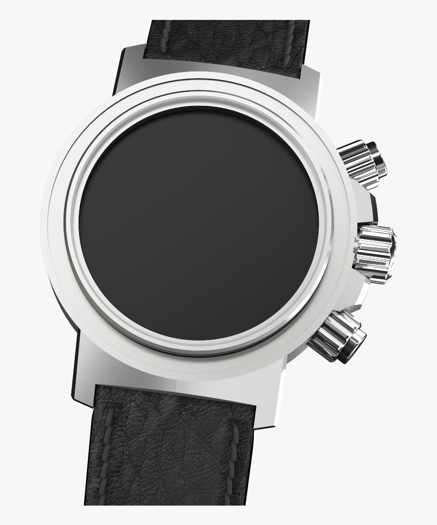 Ss Leather Analog Watch - Analog Watch, Transparent Clipart
