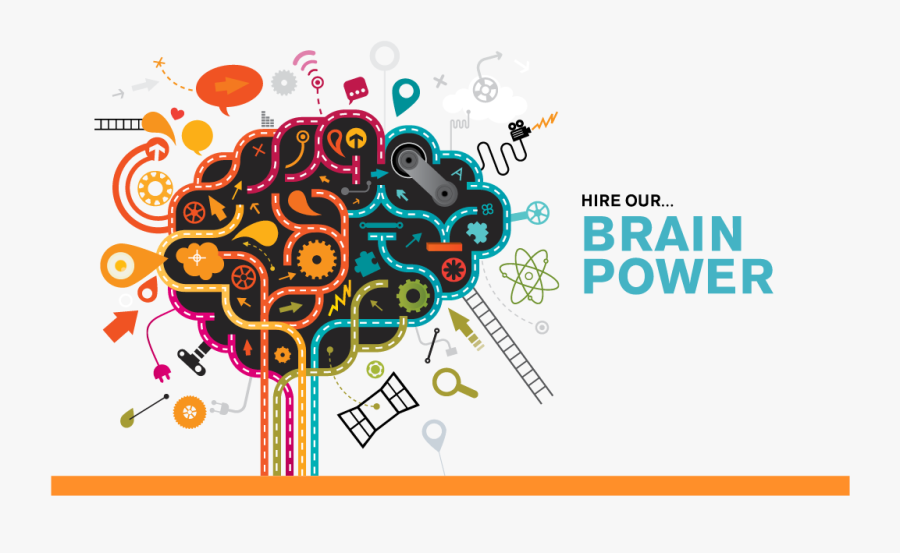 Transparent Creative Thinking Clipart - Creative Thinking Brain Power, Transparent Clipart