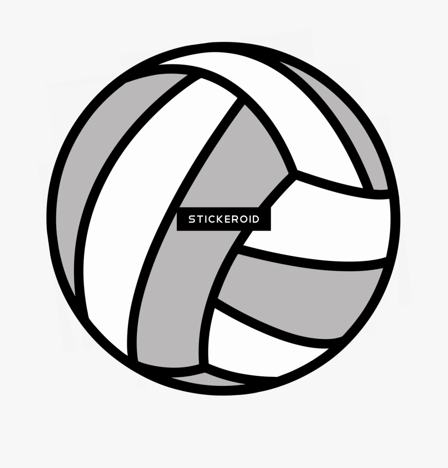 Volleyball Clipart , Png Download - Black And White Volleyball Png, Transparent Clipart