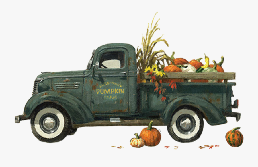 #truck #harvest #pumpkins #october #november #halloween - Fall Wall Art ...