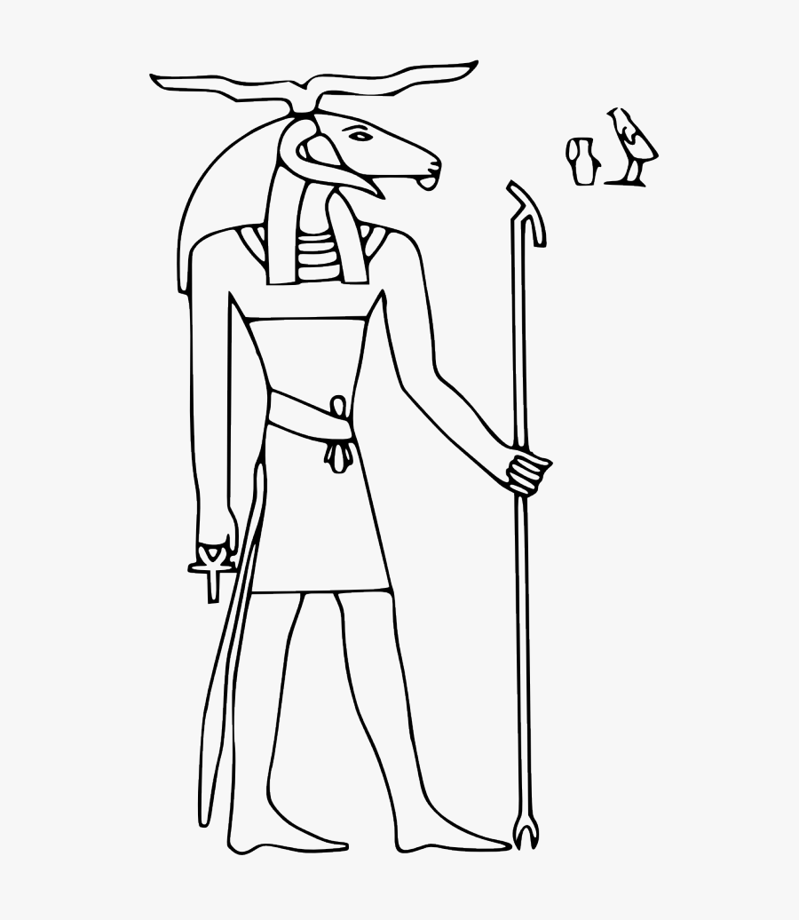 Egyptian Coloring Pages Coloring Pages Amp Pictures - Dibujos Del Antiguo Egipto, Transparent Clipart