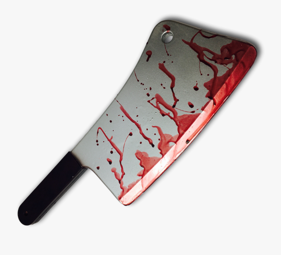 Character - Bloody Meat Cleaver Png, Transparent Clipart
