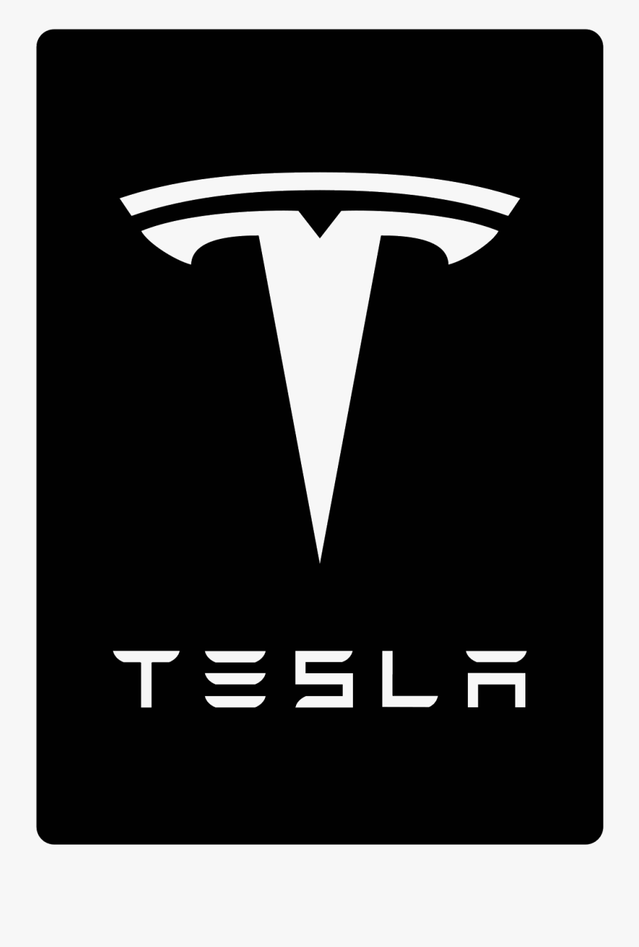 Tesla Png Logo Clip Art Transparent - Logo De Tesla Motors, Transparent Clipart