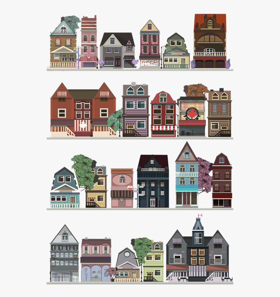 House Graphic Design Illustration Houses Free Transparent - House Free Illustration Png, Transparent Clipart