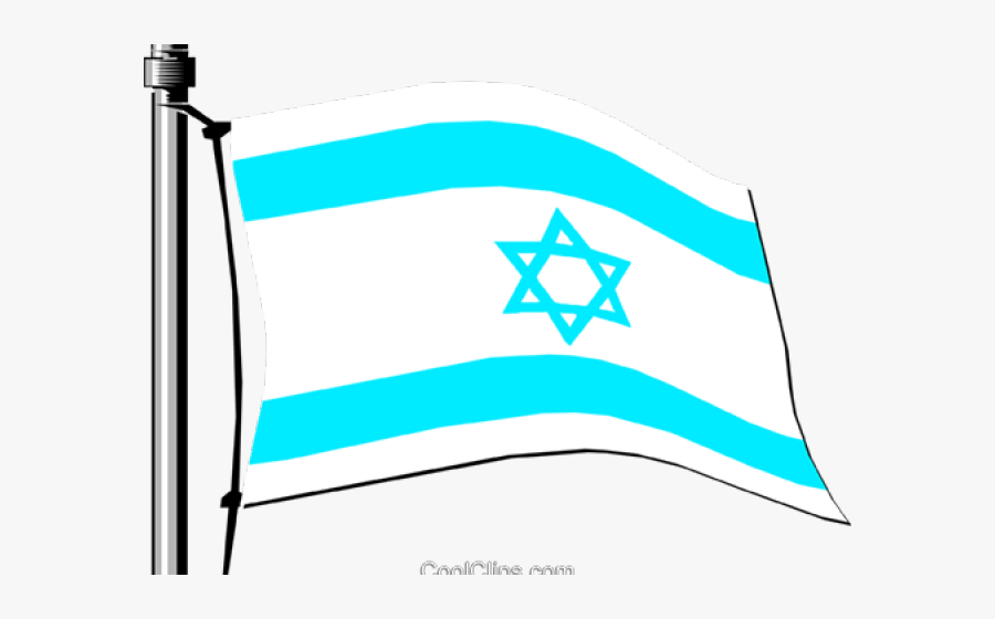 Israel Flag Clipart - Flag Of Israel, Transparent Clipart