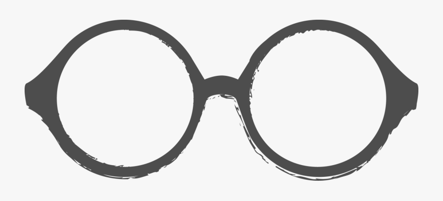Clipart Glasses Grandpa - Round Glasses Clipart, Transparent Clipart