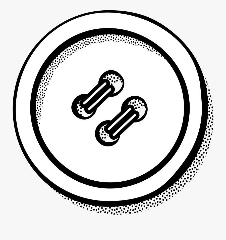 Circle , Transparent Cartoons - Buttons Black And White Png, Transparent Clipart