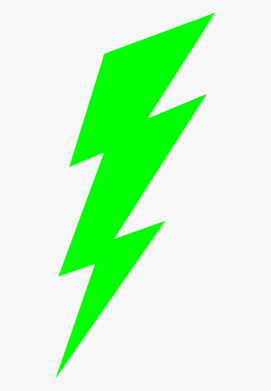 Bolt Clip Art Library - Transparent Green Lightning Bolt, Transparent Clipart
