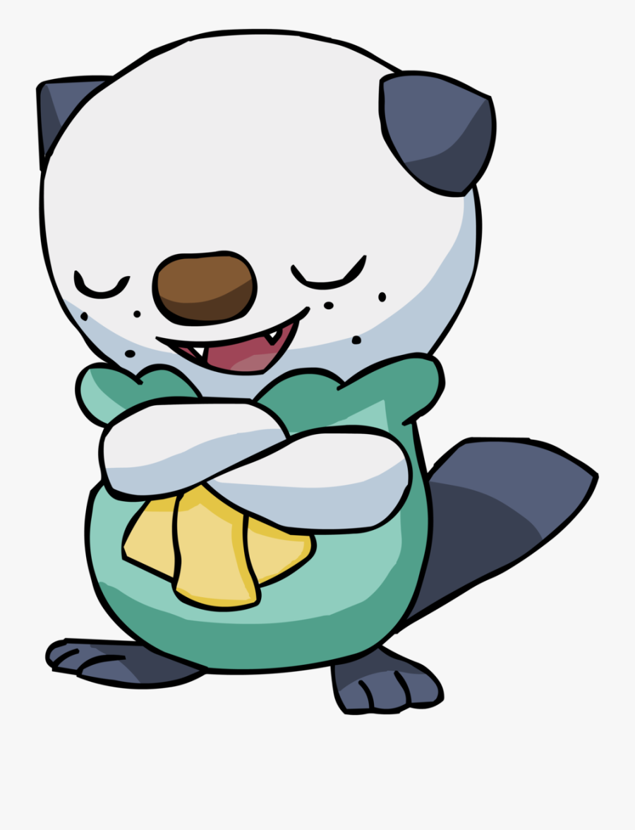 Transparent Rolled Up Newspaper Clipart - Pokemon Oshawott Png Transparent, Transparent Clipart
