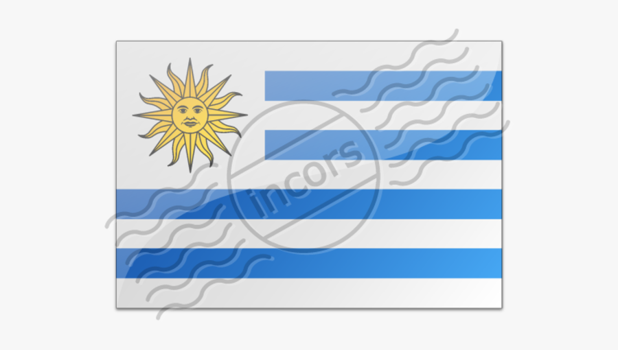 Flag Uruguay, Transparent Clipart