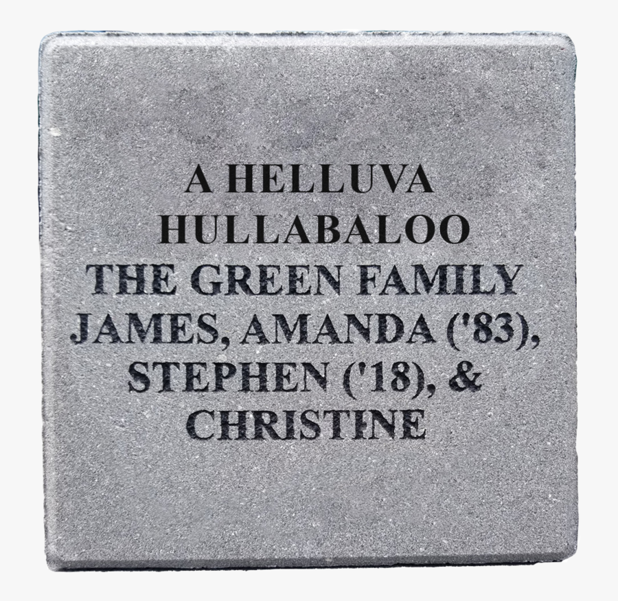 Png Brick - Commemorative Plaque, Transparent Clipart