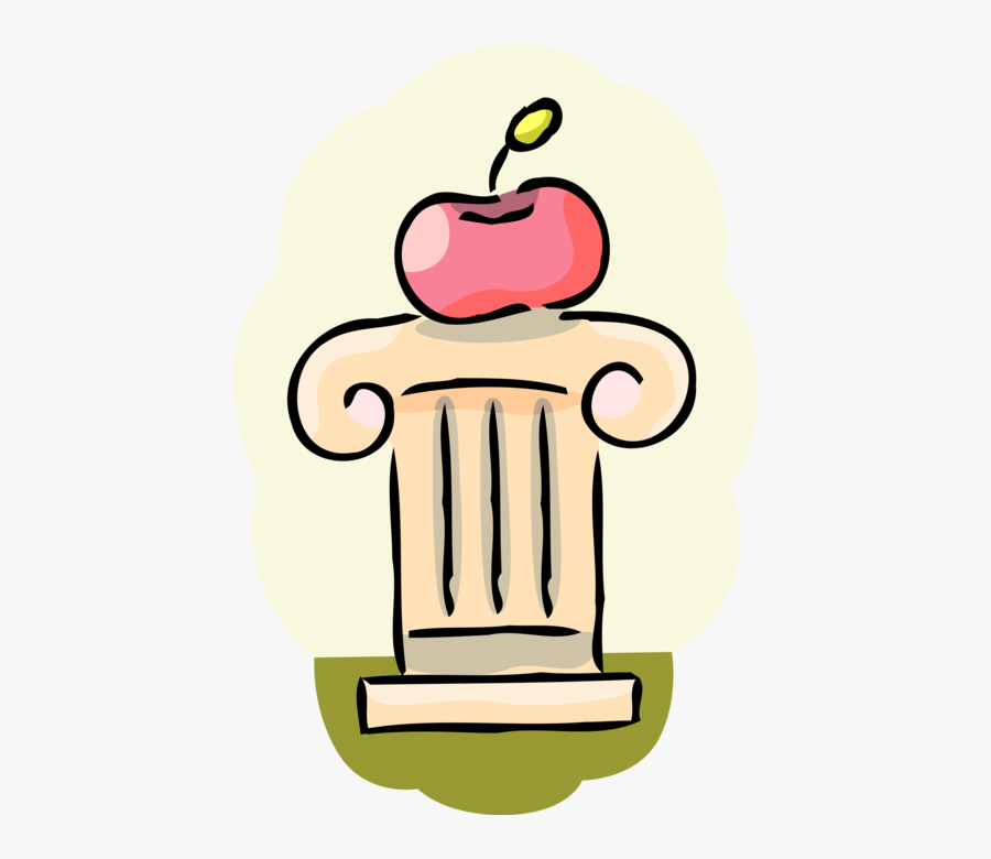 Vector Illustration Of Education And Learning Apple, Transparent Clipart