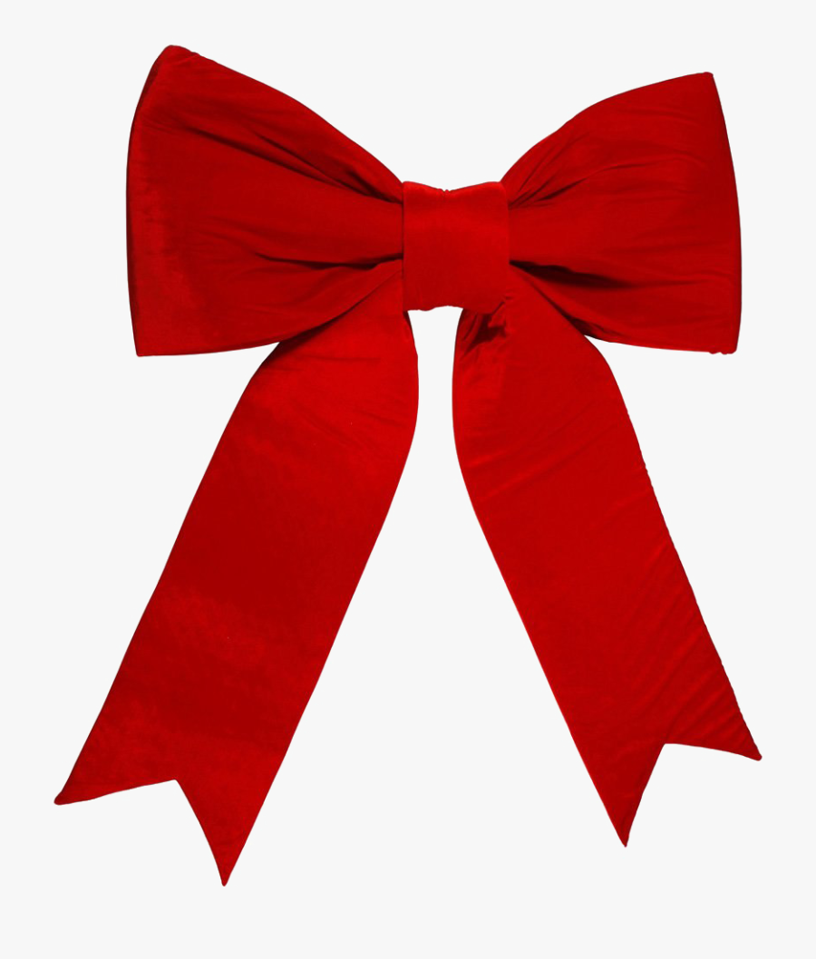 Christmas Bow Png - Christmas Red Bow Png, Transparent Clipart