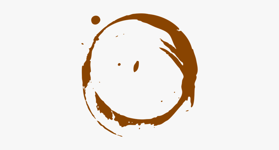 Stain, Coffee, Coffee Stains, Footprint, Sign, Brown - Circle Wang Zi Ying, Transparent Clipart