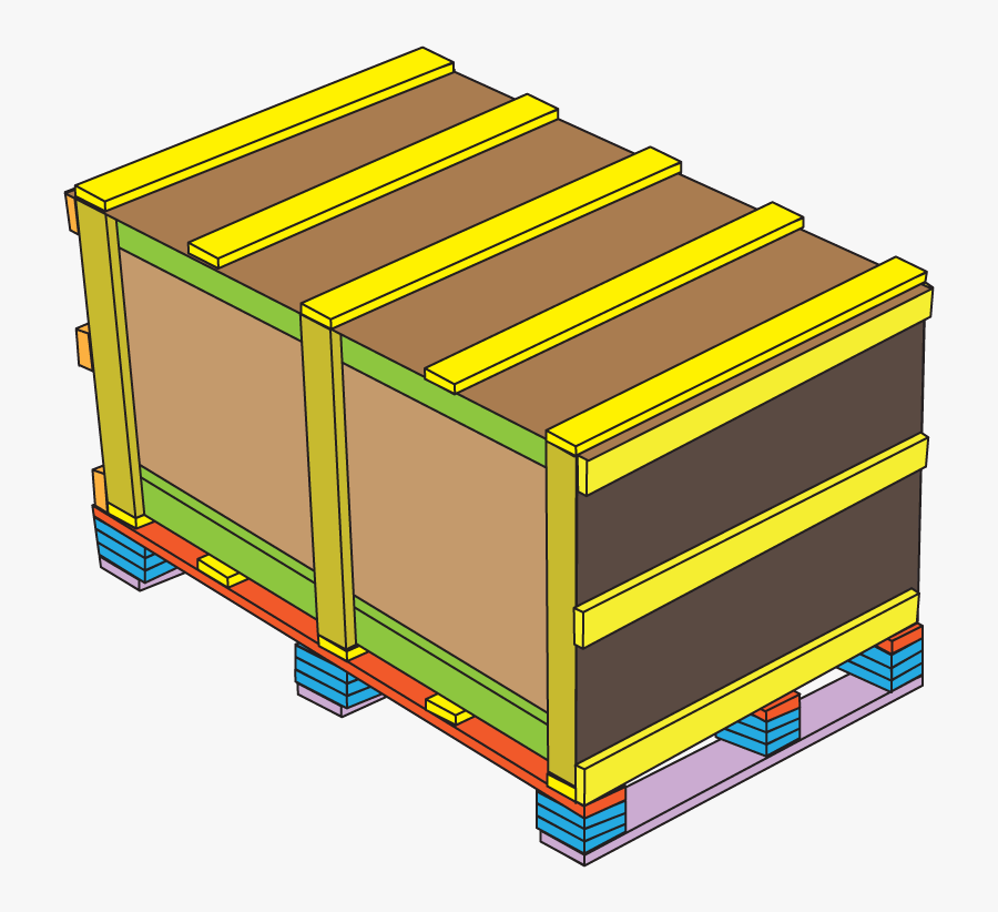 Wooden Shipping Crate Plans Free Transparent Clipart Clipartkey