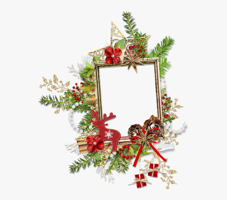 Bordure Decorations De Pages De Noel Free Transparent Clipart Clipartkey