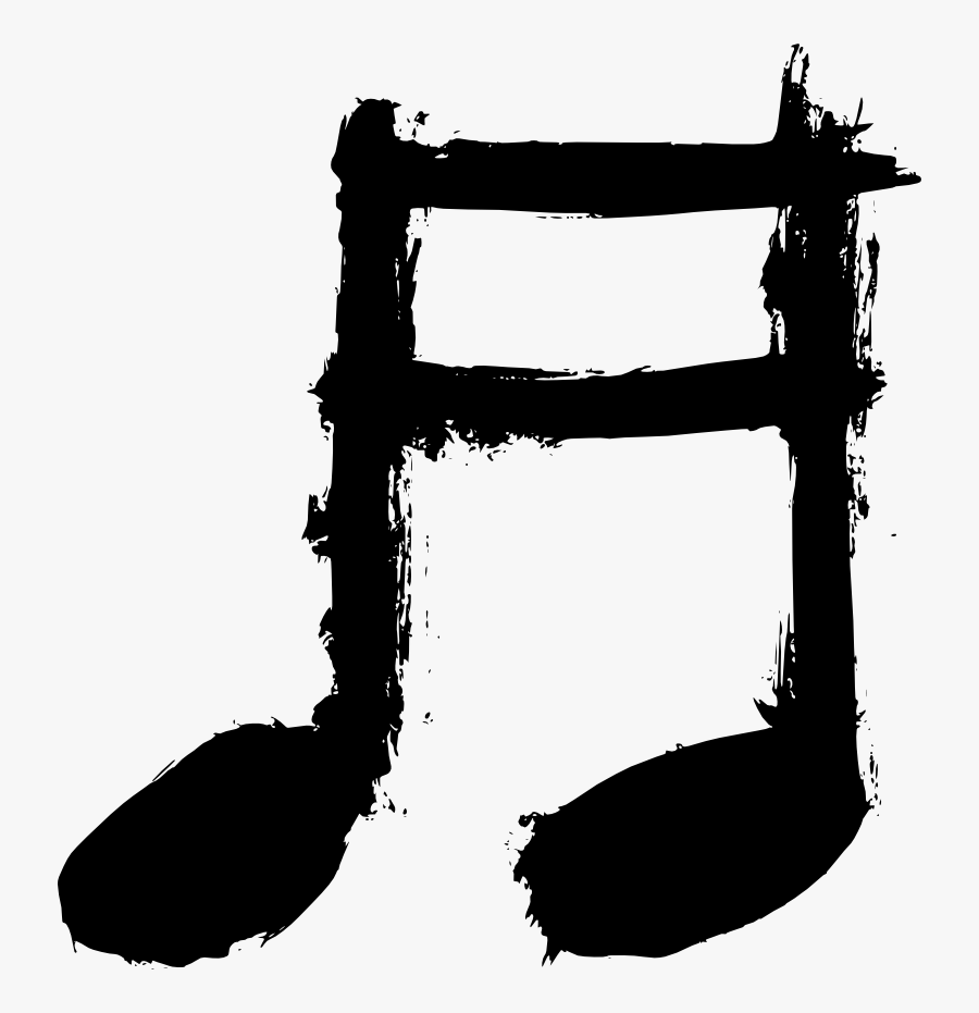 Transparent Music Symbols Png - Grunge Music Note Png , Free ...