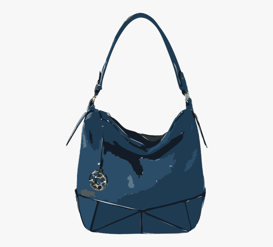 Blue,hobo Bag,leather - Hobo Bag, Transparent Clipart