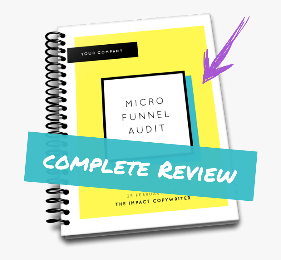 A Complete Review Of Your Micro Funnel Its Core Elements - Planner Spiral Print On Demand, Transparent Clipart
