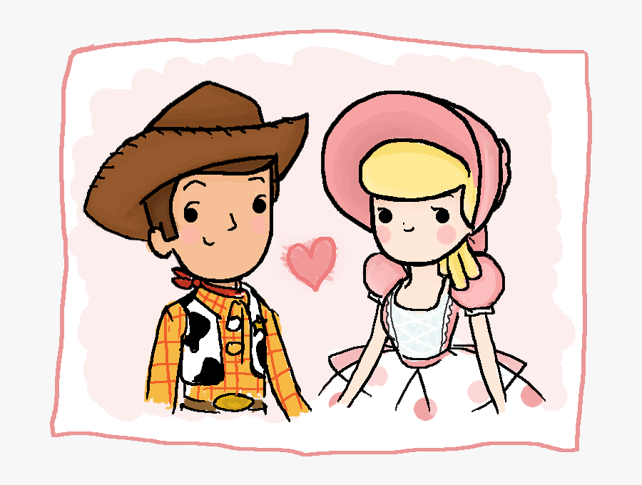 Bo Peep X Woody, Transparent Clipart