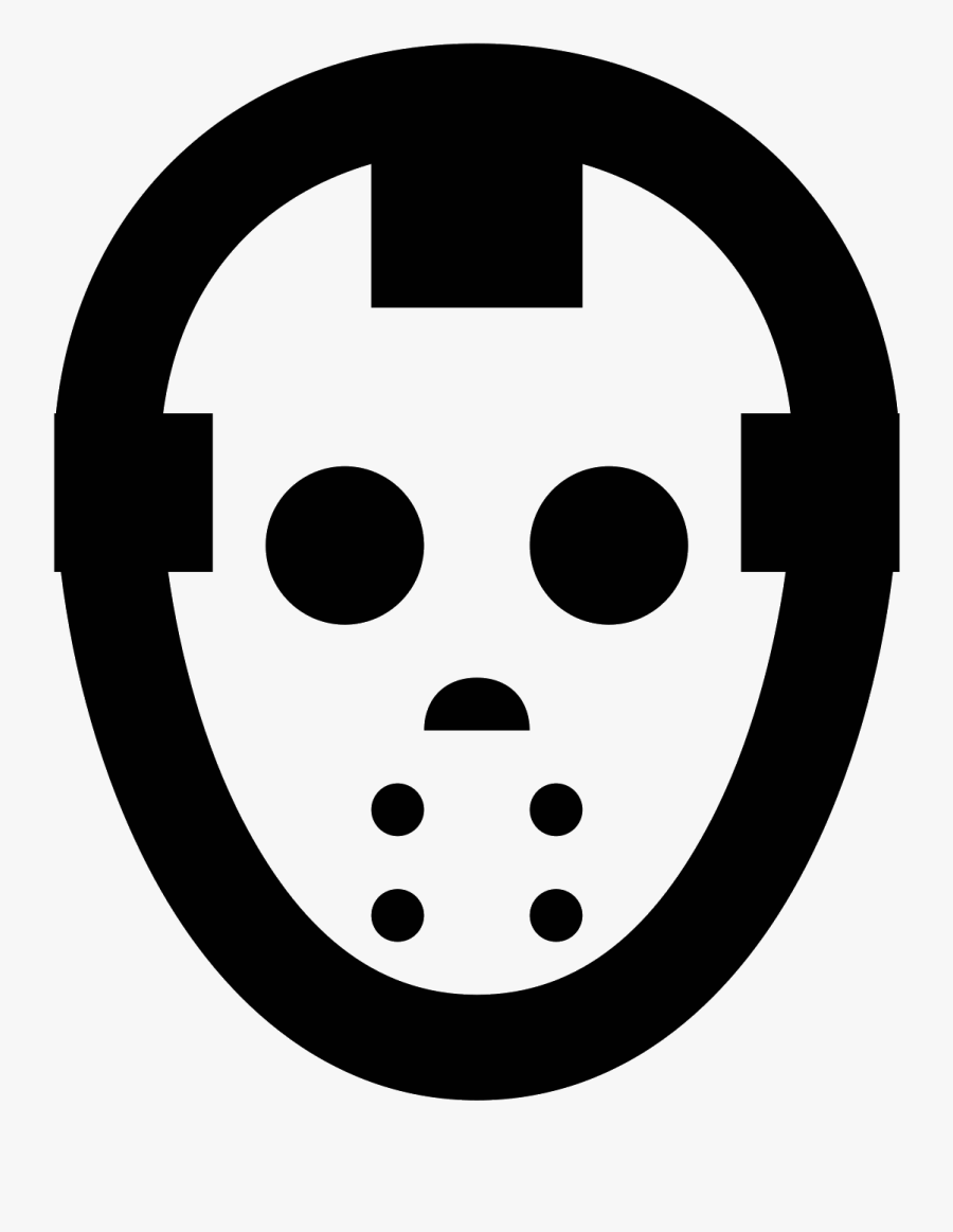 The Ski Mask Of Jason Voorhees, The Eponymous Killer - Circle, Transparent Clipart