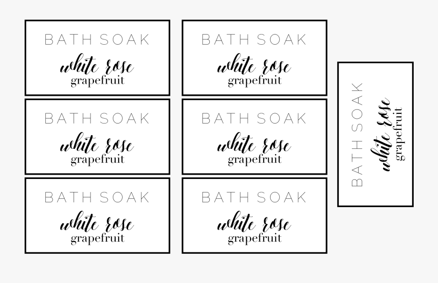 Bath Png Black And White - Calligraphy, Transparent Clipart