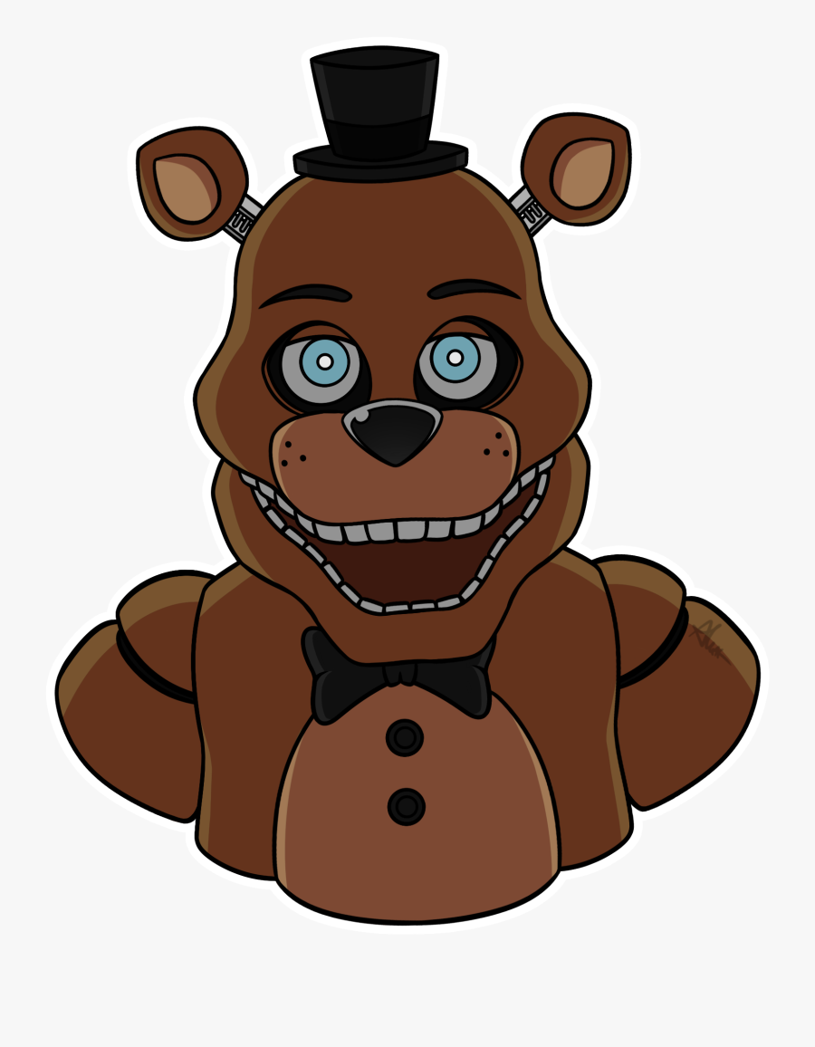 Freddy Fazbear Sticker , Free Transparent Clipart - ClipartKey