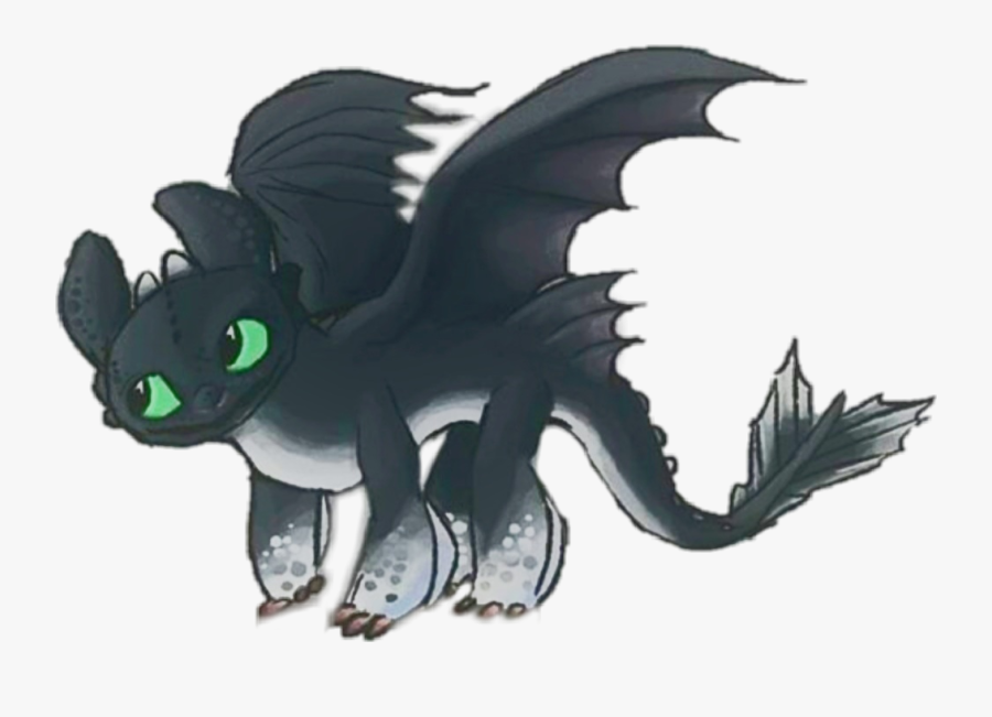 Black Night Light With Green Eyes, His Name Is Dusk - Night Light Httyd Names, Transparent Clipart