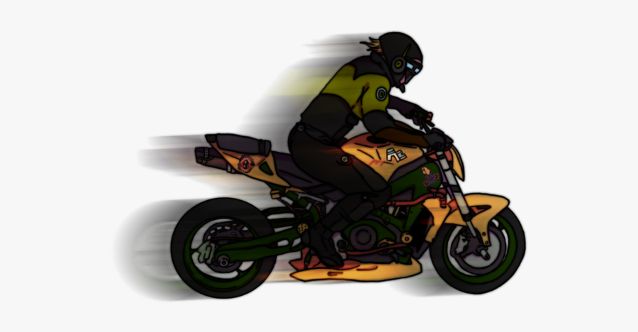 Motorbike Ride Png, Transparent Clipart
