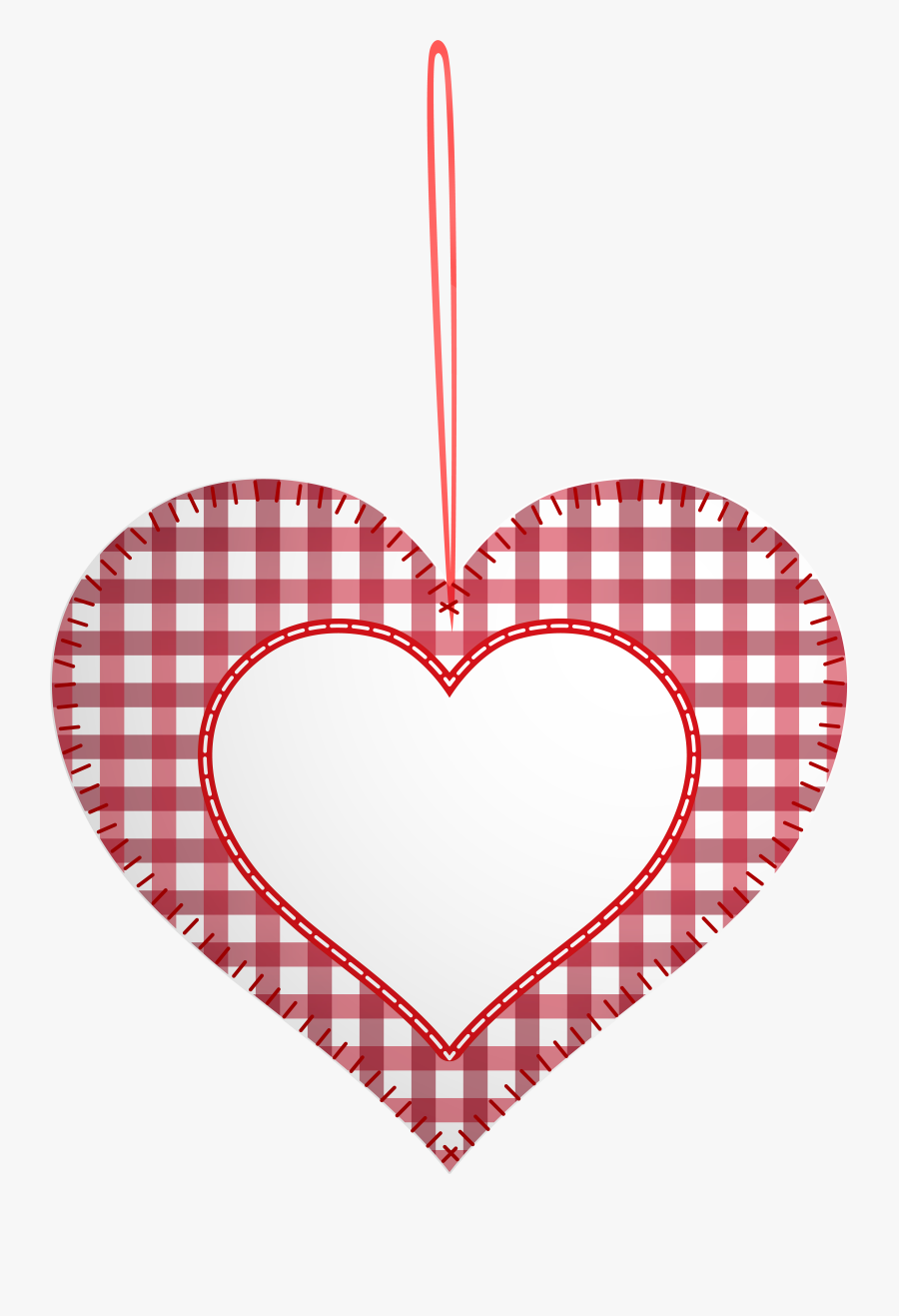 Heart Clipart Plaid - Lily Van Der Stokker Ugly Terrible, Transparent Clipart