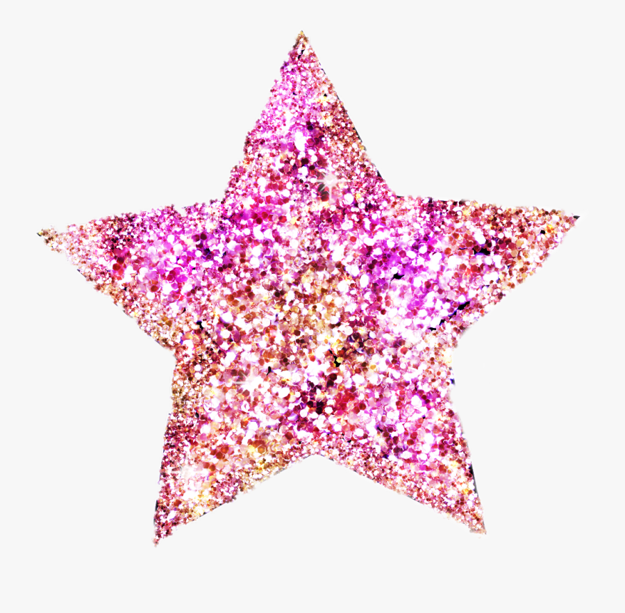 Transparent Background Glitter Stars, Transparent Clipart