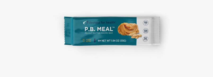 P B Meal Case 12 Bars Peanut Butter - Chocolate Bar, Transparent Clipart