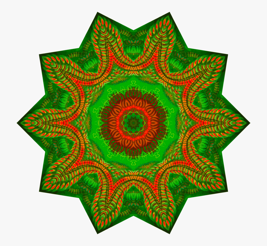 Leaf,symmetry,area - Circle, Transparent Clipart