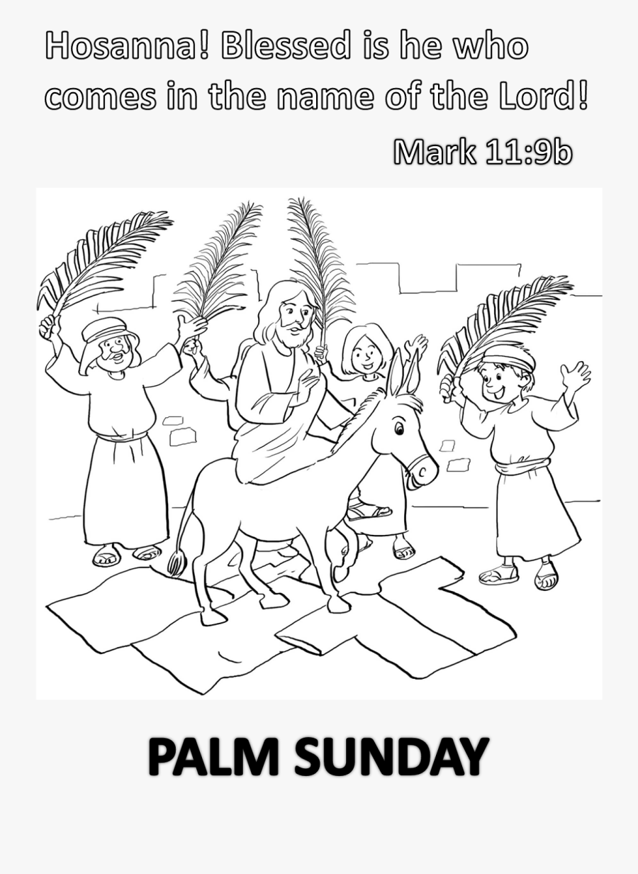 Palm Sunday Activity Kids , Free Transparent Clipart - ClipartKey